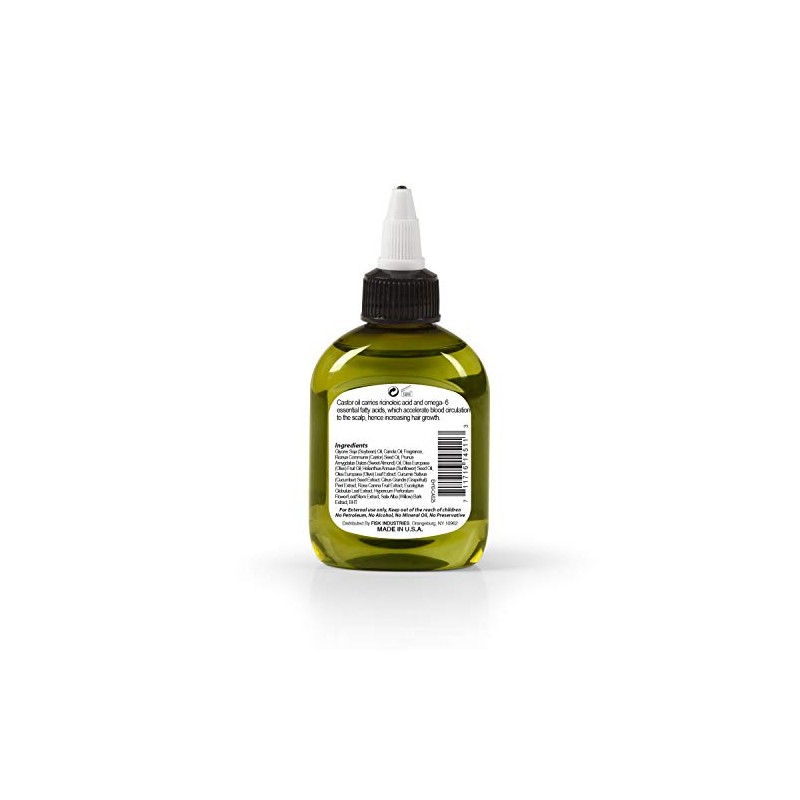 Ethereal Nature Aceite para el cabello de ricino 75 ml,