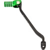 TUSK Folding Shift Lever Black/Green Tip for Kawasaki KLX300 2021-2022