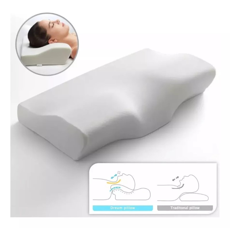 Betterware 2 Almohadas Confort Memory Foam Ortopédica Hipoalergénica