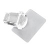 yueton Clear Jelly Soft Silicone Rectangular Nail Art Stamping Stamper