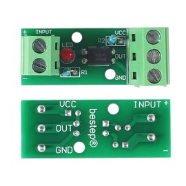 ALMOCN Pack of 4 1 Channel Optocoupler PC817 1 Channel Insulation Board Voltage Converter Adapter Module 3.6-30V Driver Photoelectric Insulated Module (1CH Optocoupler)