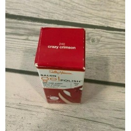 Sally Hansen  Salon Gel Polish Step 2  0.25 fl. oz  You Pick the Color(s) & Save - Crazy Crimson #240