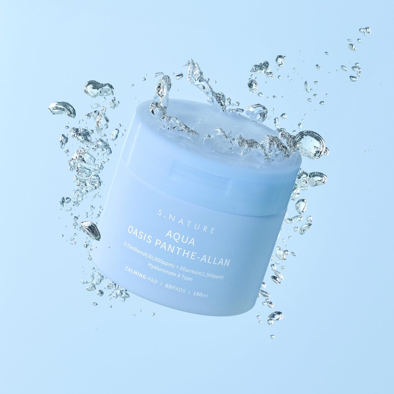 S.NATURE AQUA OASIS PANTHE-ALLAN CALMING PAD 60 Pads, 190ml |