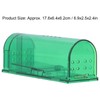 2Pcs Waterproof Mouse Trap Cage Automatic Plastic Mouse Catcher for