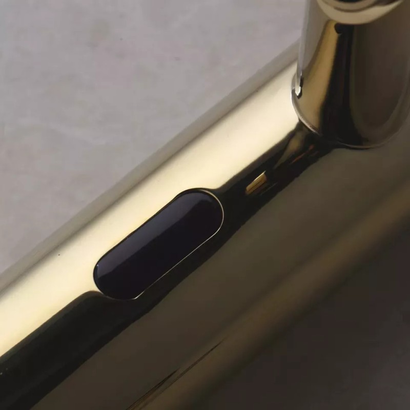 washly Hands Free Gold Automatic Sensor Bathroom Basin Faucet Touchless