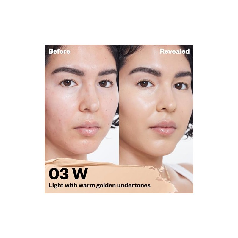Kosas- Corrector Mini Revealer: maquillaje de cobertura media que oculta