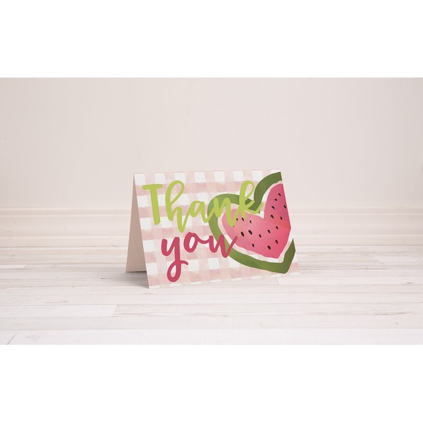 The Melange Market Watermelon | Thank You Notes | 5.5"