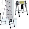 New Aluminum Alloy Telescopic Ladder Herringbone Ladder Project A-Frame Ladder