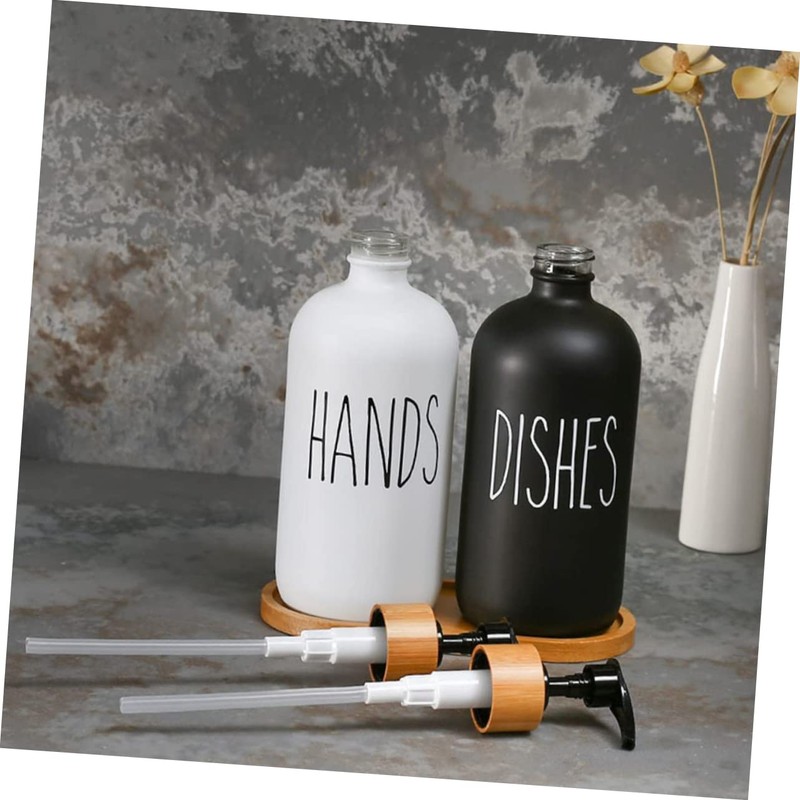 BIUDECO Bathroom Liquid Soap Dispenser Pump Squeeze Soap Dispenser Refillable