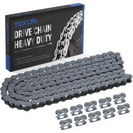 YOXUFA #35 Roller Chain for Mini Bike Coleman CT100U CC100X Baja Doodle Bug Dirt Bug Racer DB30 Motovox MBX10 MBX11 MMB80 Predator 79cc 97cc 100cc Engine Powersports Parts 140 Links Drive Chain
