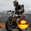 Motorcycle Indicator, 12 V E24 M8 Mini LED Indicator Motorcycle,