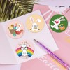 Easter Egg Embellishment Set with Adorable Rabbit Decals