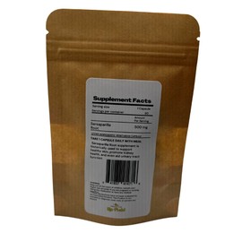 PRODUCTOS MR. FIELD Sarsaparilla Root Capsules 500 mg Quantity 30