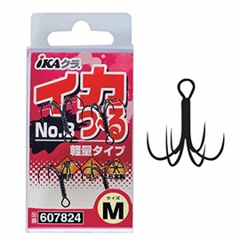Katsuichi IKA Kura IS-58 Squid Tsuru No. 8 Black #S