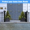 moonoom 3 Pcs PVC Flood Barriers Bags- 72 x 14