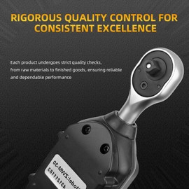 AICEYI 1/4-Inch Drive Digital Torque Wrench,22.12 Ft.l bs/0.9-30Nm, Adjustable Electronic Torque Wrench Set with ±2% Accuracy, Buzzer and LED Flash Notification