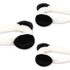 GAFATORY 5Pcs Panda Ears Headbands for Women Plush Headbands Cute