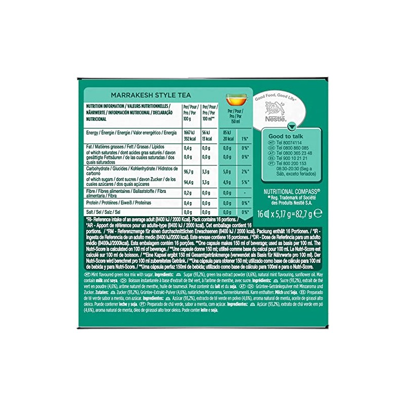 Nescafe Dolce Gusto Marrakesh Style Tea (Pack of 3)