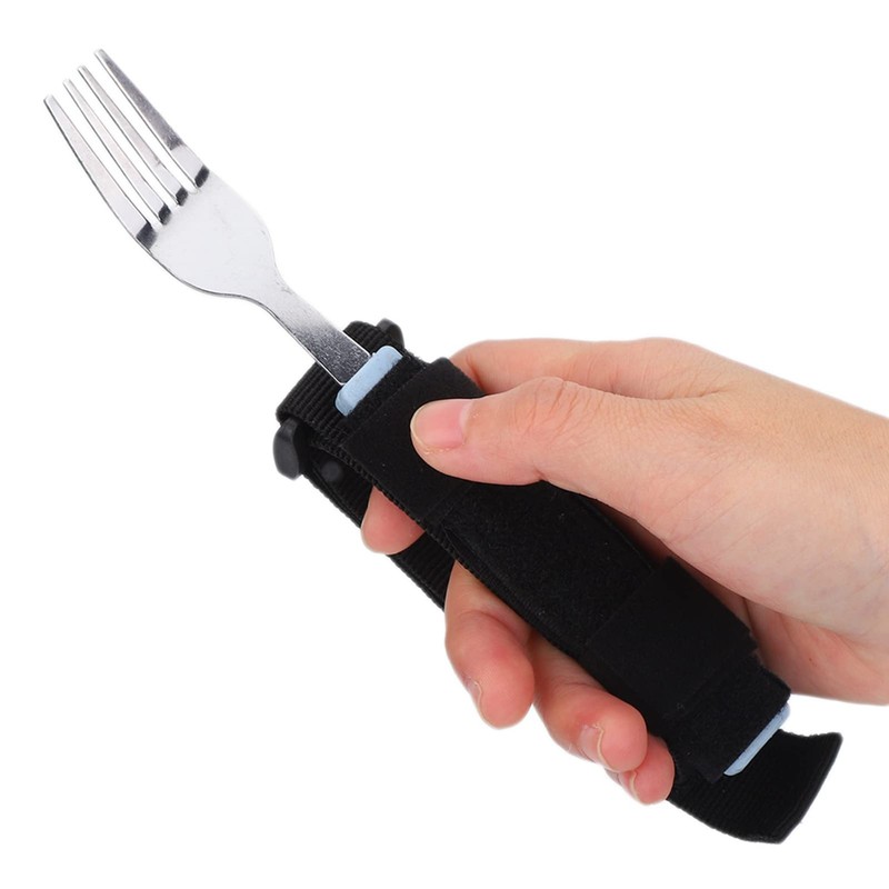Comfortable Grip Fork, Elderly Spoon Fork, Anti Slip Handle Design