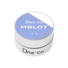 Dna Gel Color Gel MBL07 0.1 oz (2.5 g), Smoke Blue, UV/LED Compatible