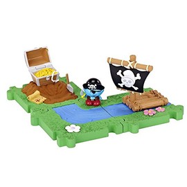 The Smurfs Wave 1 Pirate Smurf House Micro Figure Play Pack