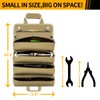 GrenPRO Tool Bag Roll Up Heavy Duty, Waterproof Oxford with