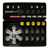 PowerOne Evolution Size 10 Hearing Aid Batteries - 1.45V Zinc