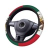Universal Steering Wheel Covers，Mexican flag Elastic Car Wheel Cover, Anti-Slip