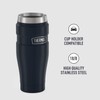 Thermos - Vaso de viaje de acero inoxidable, 16 onzas,