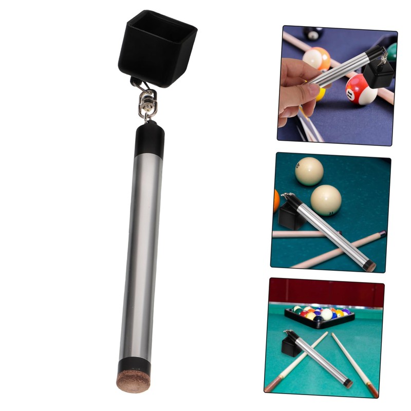 BIUDECO Ergonomic Pool Chalk Holder Professional Snooker Cue Chalk Box