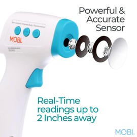 MOBI NEW! MOBI Non Contact Infrared Body / Forehead Thermometer Baby Adult