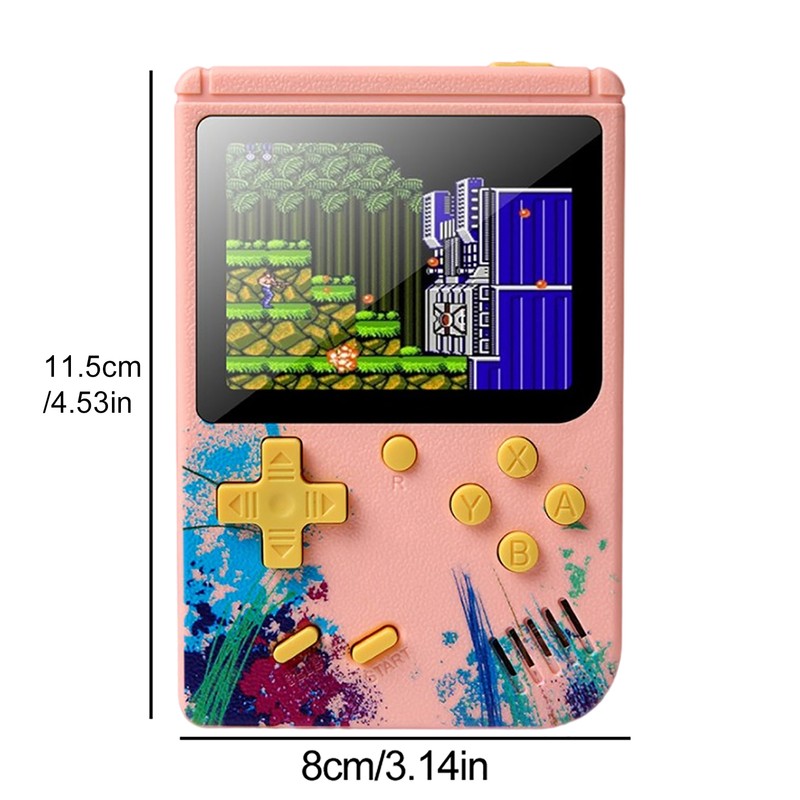 Handheld Game Console 500 Free Classical Games Support for Connecting
