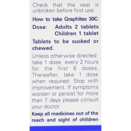 Weleda Graphites 30C, Pack of 125 Tablets