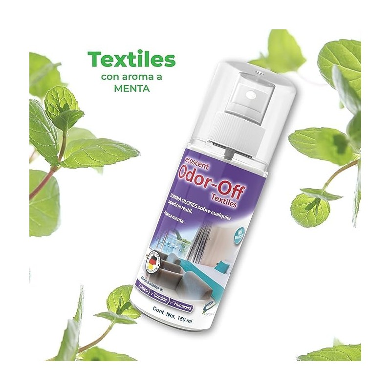 Odor Off Textiles, Eliminador de Olores Extra concentrado, con aceite