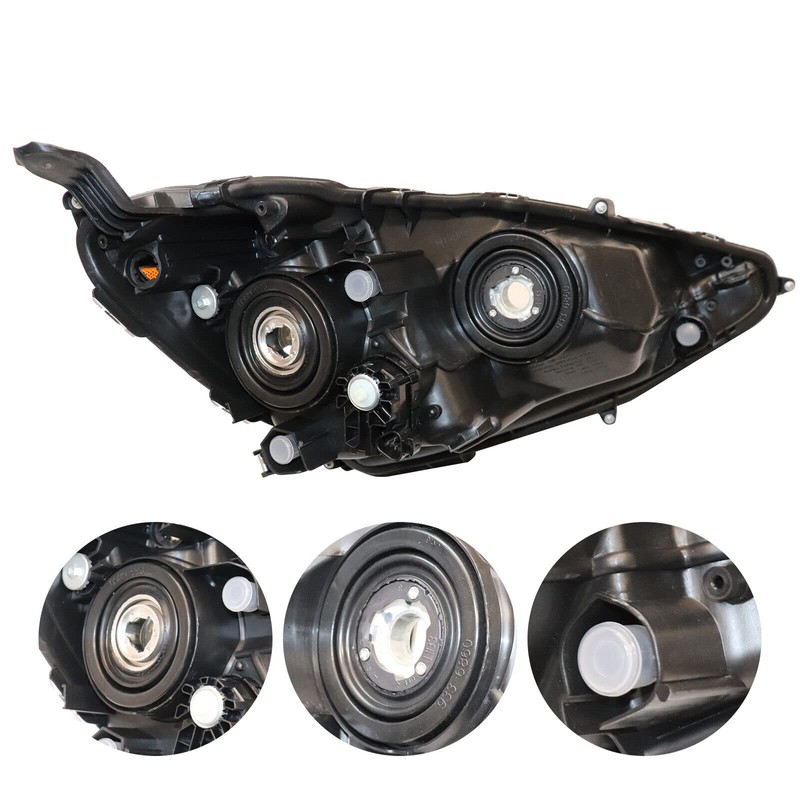 OUKANING - For 2012 2013 2014 Toyota Prius C Headlight
