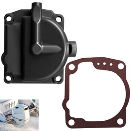 433000 Float Chamber Carburetor Bowl Kit Compatible with Johnson Evinrude 90-100-105-115-135-150-175HP, Replace 343870 433000 766418 - with 335070 Gasket (1)