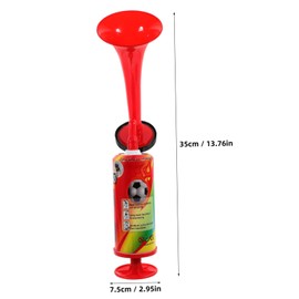VICASKY Large Air Horn Handheld Push Horn Airhorn Noise Maker for Sports Events