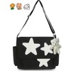 PRLINJSK Small Messenger Bag for Women Cute Bag Kawaii Star