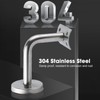 6 Pcs Wall Handrail Bracket 304 Stainless Steel Strong Bearing
