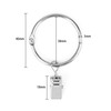 KaiYi Curtain Ring Clips, Curtain Clip Hooks, Opening Design, Inner