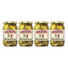 Wickles Pickles, Sweet Chips, 16-Ounce Glass(Pack of 4)