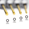4pcs 1.5mm 2.0mm 2.5mm 3.0mm Hex Screw Driver Set Titanium