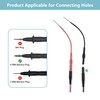 XLLForce 2Pcs Silicon Flexible Spoon Back Probes, Back Probe Kit