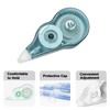 4 White Core Out Correction Tape with Dispenser, Fast, Clean,