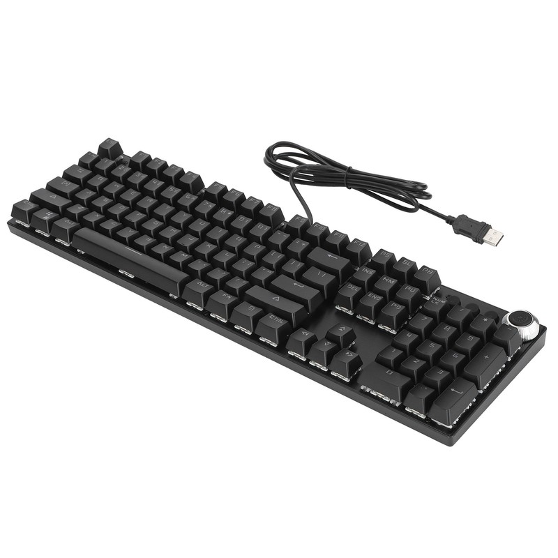 Mechanical Keyboard Wired Gaming Support Backlight Green Axis Keyboard with