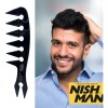 Nishman Peine Estiliza Grafila. Profesional. 044 Barberia Nishman