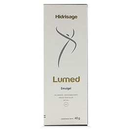 Lumed Emulgel, Fotoprotector aclarante y despigmentante con extractos vegetales, SPF 50, tubo con 40 gr