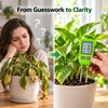 3-in-1 Digital Soil Tester – LCD Soil pH, Moisture &