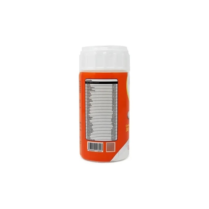 Geriaplex 30 Tab Edad Avanzada Inmunoestimulador Antioxidant