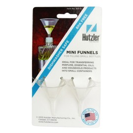Hutzler Polypropylene Mini Funnel, 1 oz, natural
